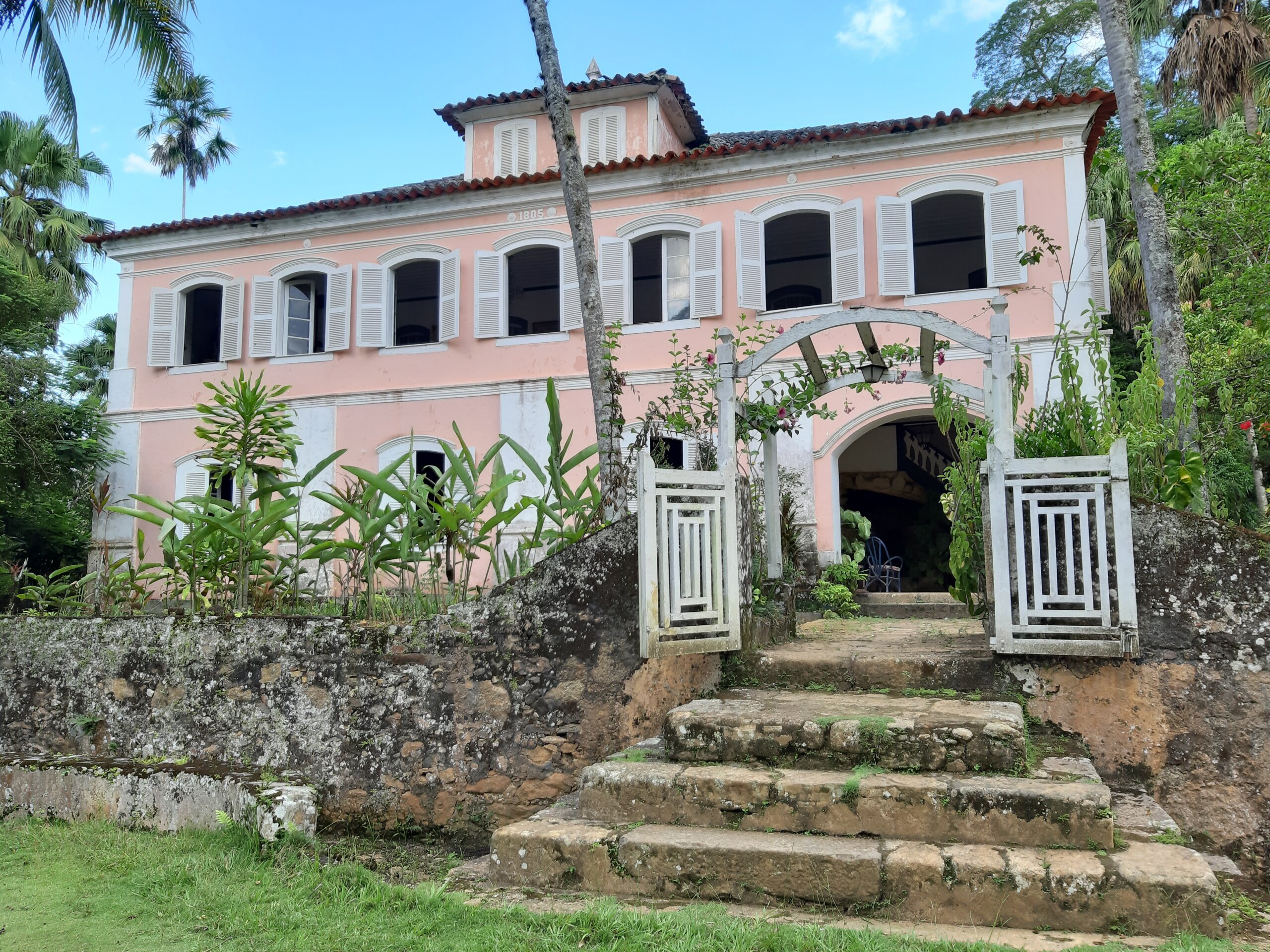 Fazenda do Ribeirão Dourado, dote do casamento de Elias com Georgeanna. Acervo pessoal