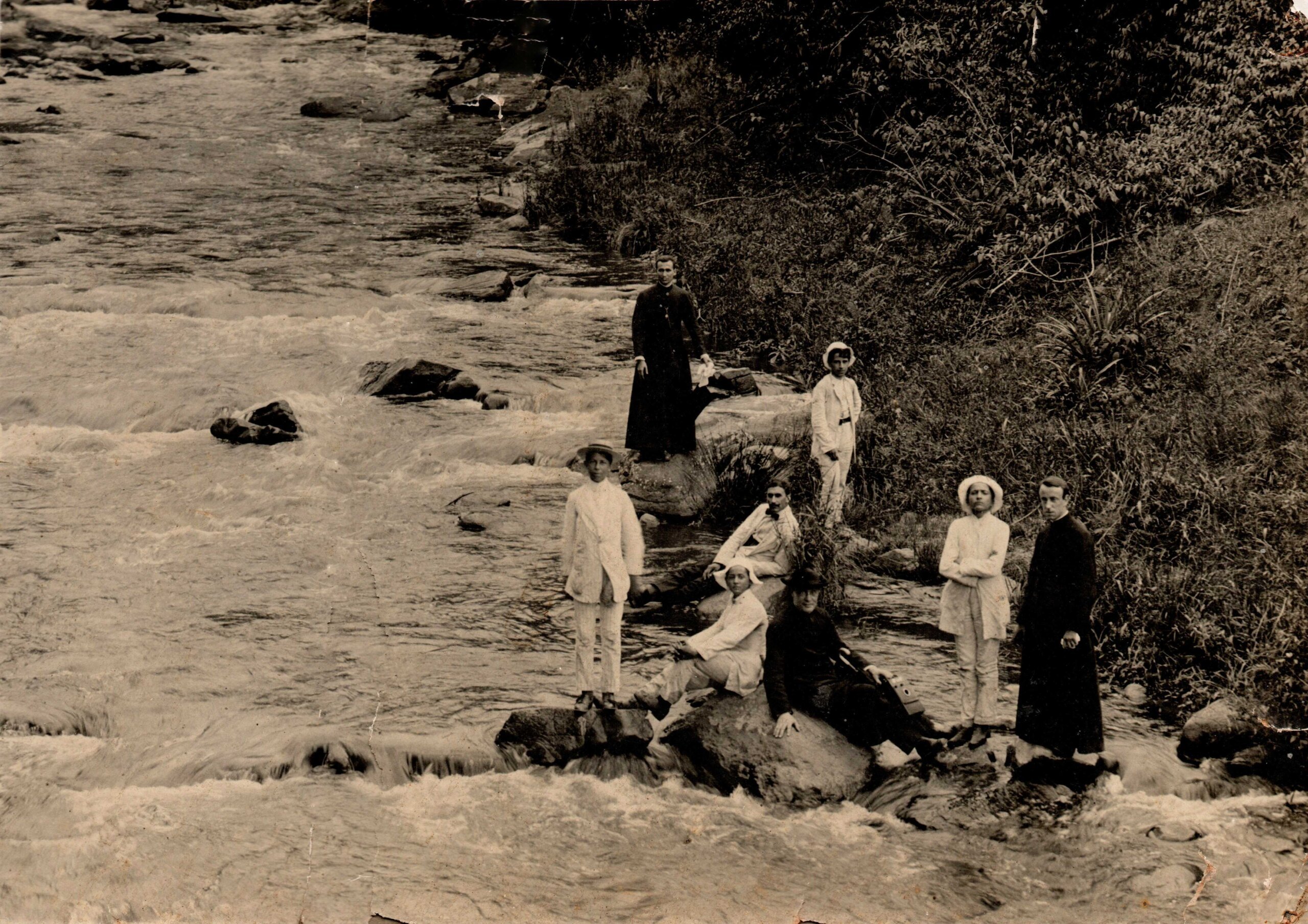 Os degredados filhos-família que passavam as férias no Anchieta. Acervo colégio Anchieta