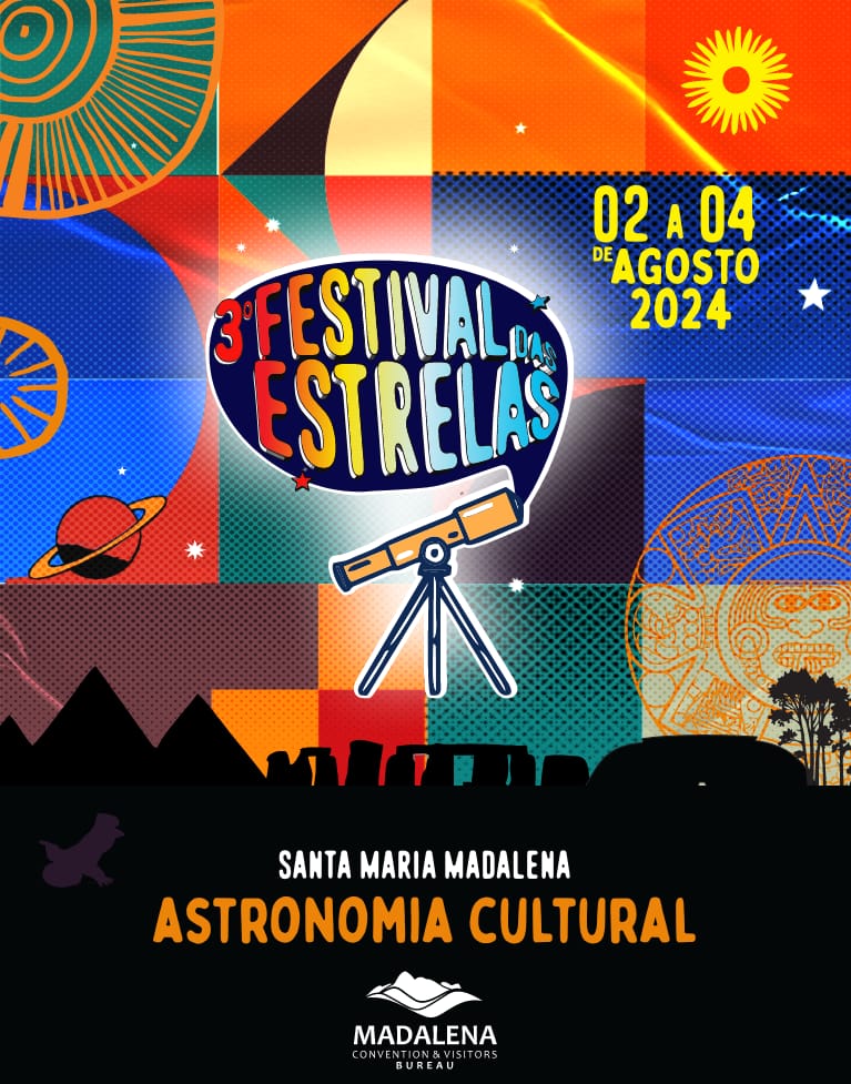 Festival das Estrelas ilumina Santa Maria Madalena de 2 a 4 de agosto